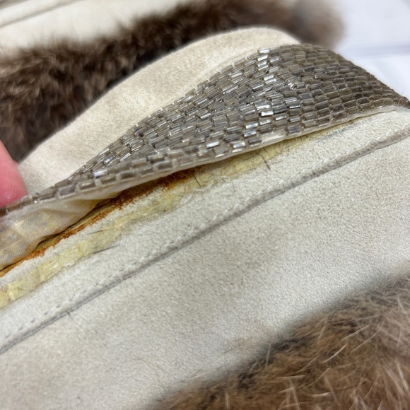 Coach Maryann Suede Angora Fur Boots Women’s Size 7 B - Picture 15 of 16